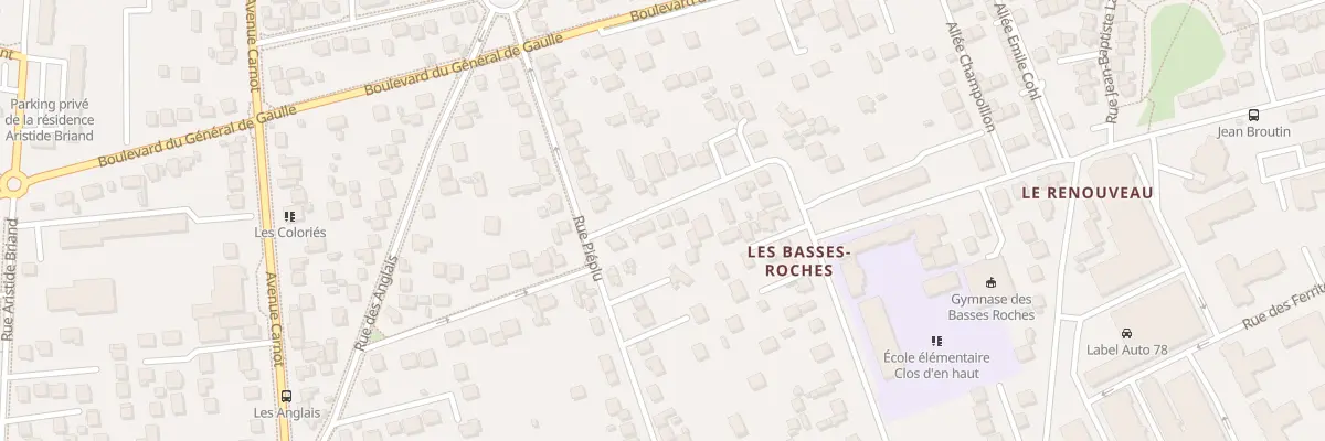 Plan du 67B Rue des Basses Roches à Conflans-Sainte-Honorine