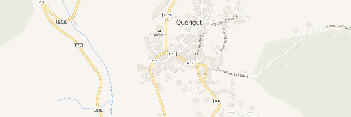 Plan du 150 Village à Quérigut