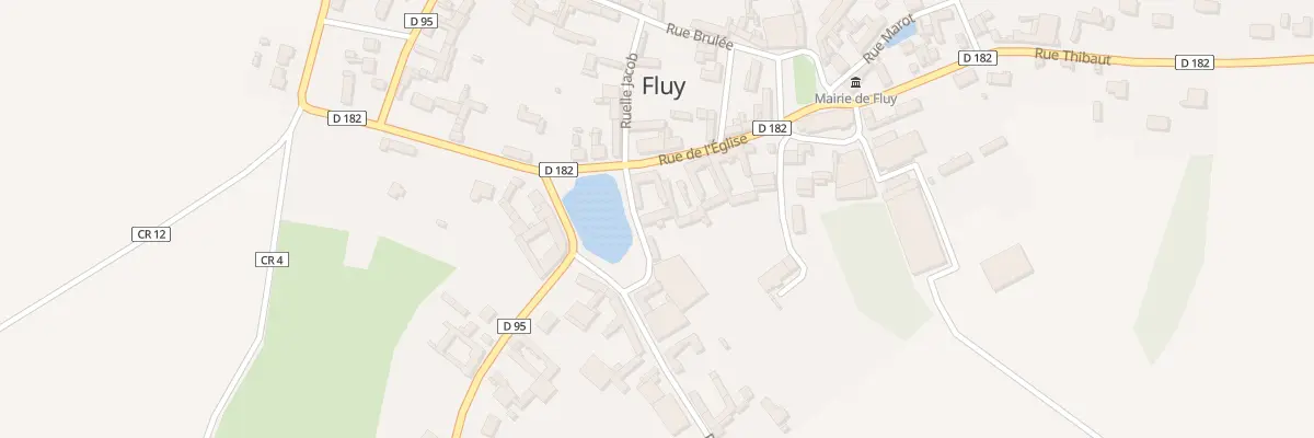 Plan du 26 Rue de l’Église à Fluy