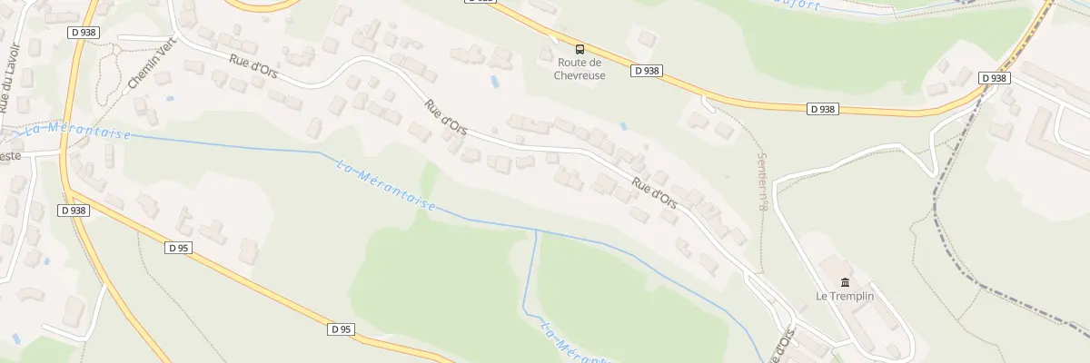 Plan du 44 Rue d’Ors à Châteaufort