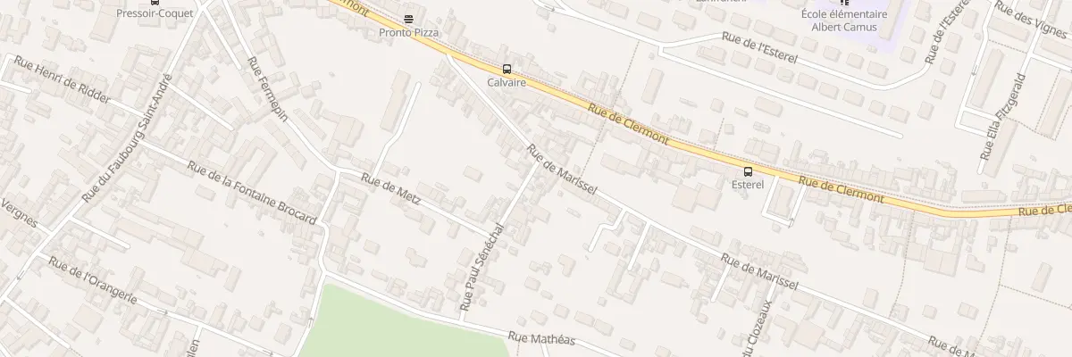 Plan du 34 Rue de Marissel à Beauvais
