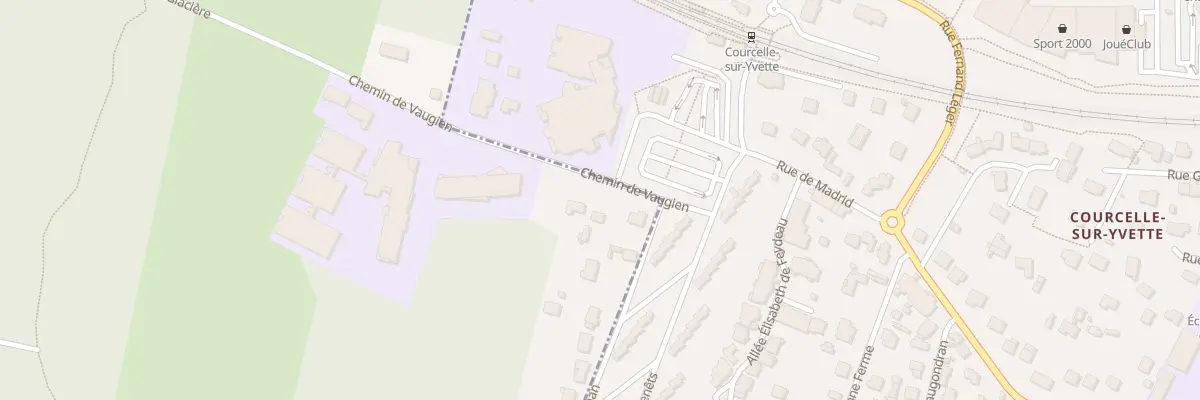 Plan du 9002 Che de la Glaciere à Saint-Rémy-lès-Chevreuse