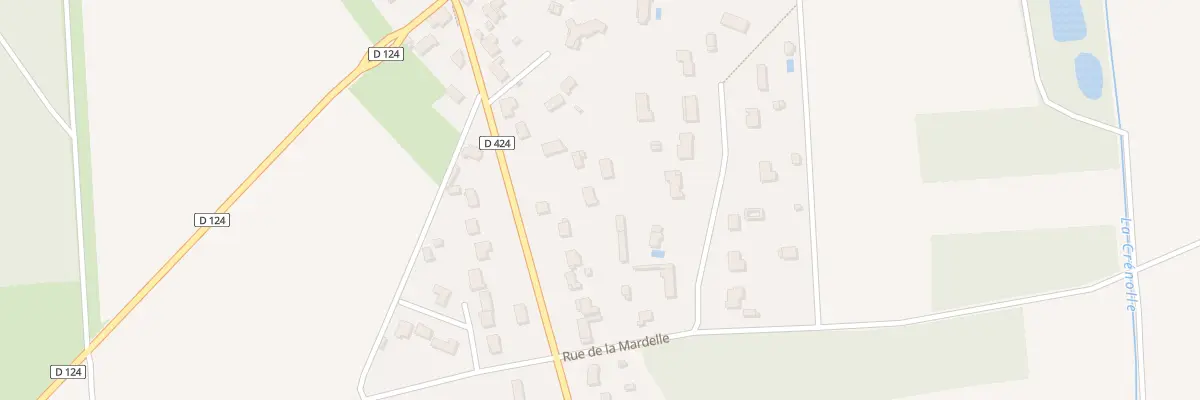 Plan du 193 Rte de Donnery à Traînou