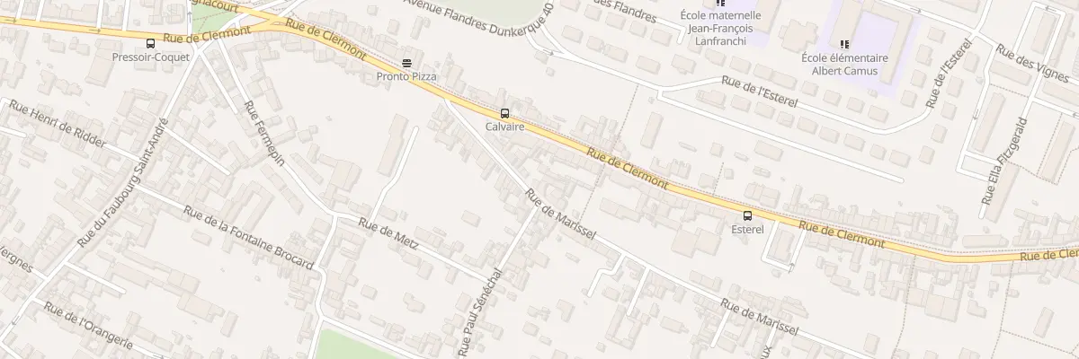 Plan du 17 Rue de Marissel à Beauvais