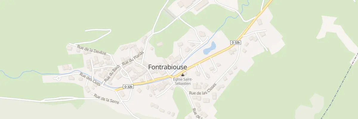 Plan du 7 Imp de la Carrerade à Fontrabiouse