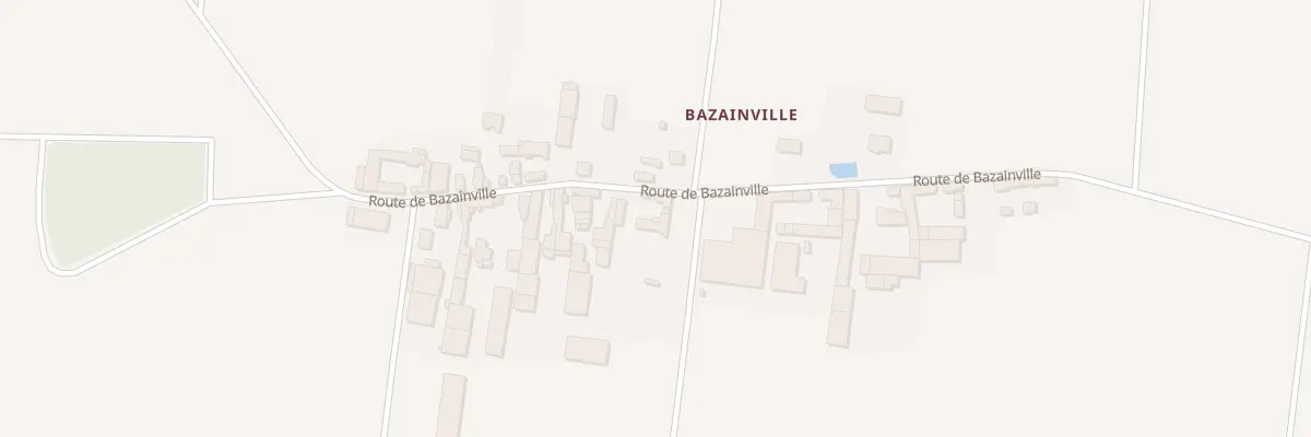 Plan du 11 Rte de Bazainville à Greneville-en-Beauce