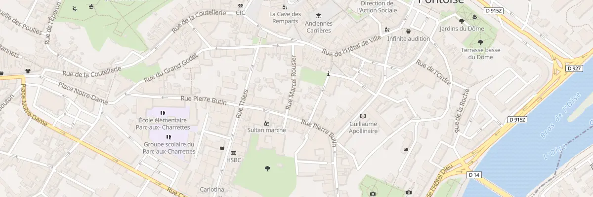 Plan du 62 Rue Pierre Butin à Pontoise