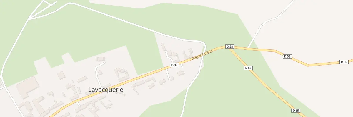 Plan du 3 Rue d’En Bas à Lavacquerie