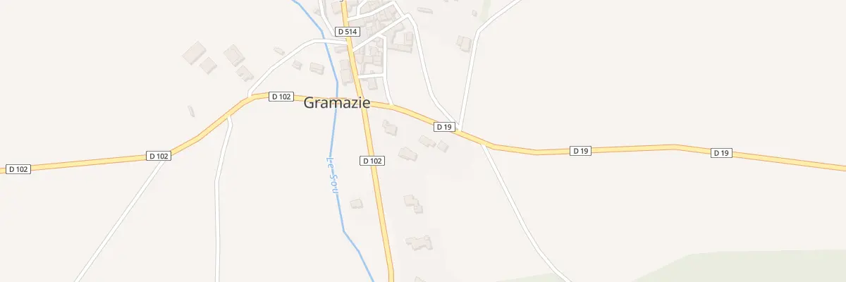Plan du 3 As Mourrals à Gramazie