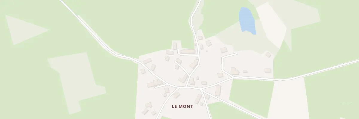 Plan du 7 Le Mont à Nouzerines
