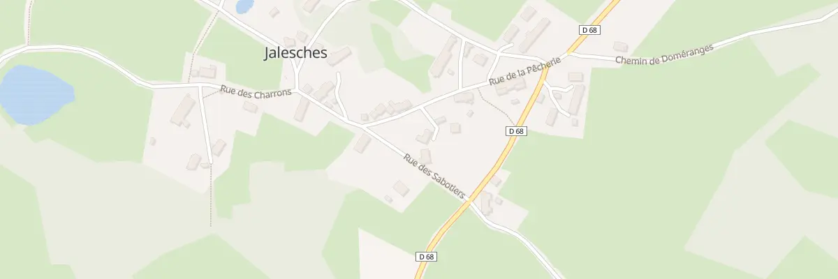 Plan du 4 Rue des Sabotiers à Jalesches