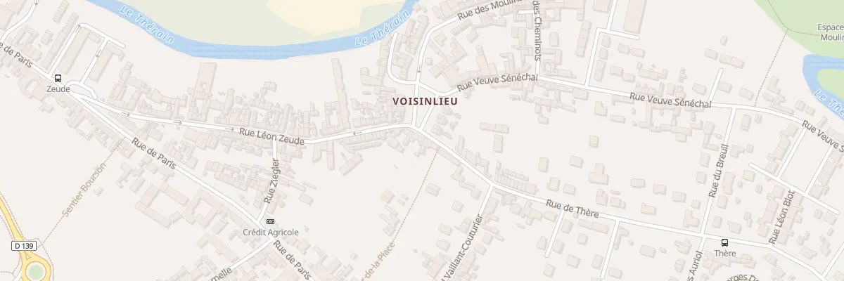 Plan du 10 Rue de Thère à Beauvais