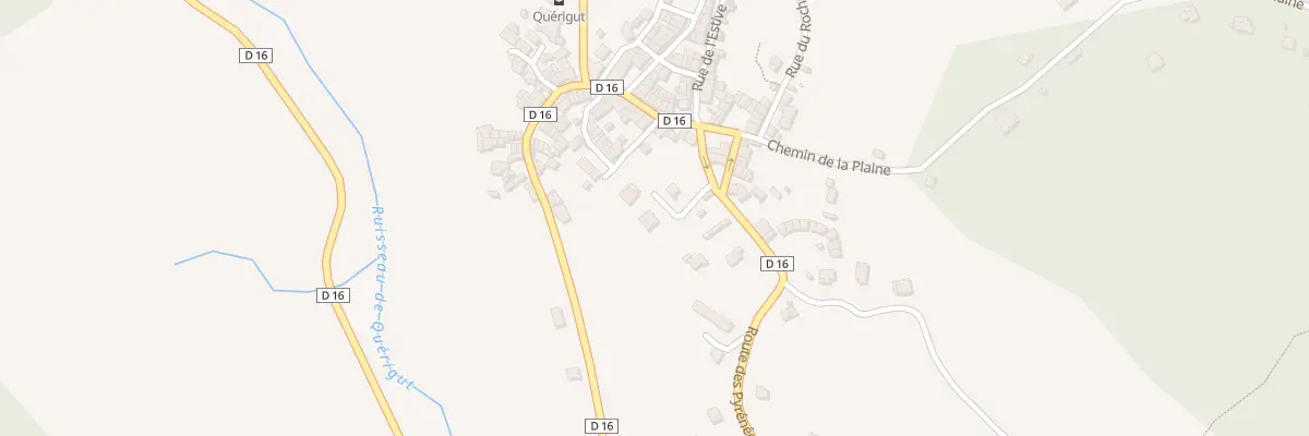 Plan du 126 Village à Quérigut