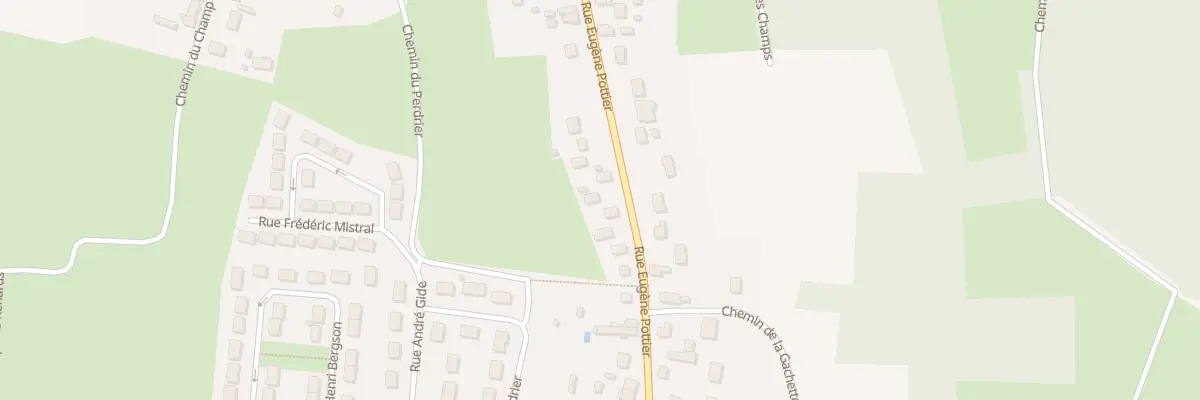 Plan du 89 Rue Eugène Pottier à Vierzon