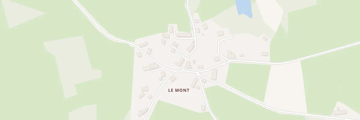Plan du 9 Le Mont à Nouzerines