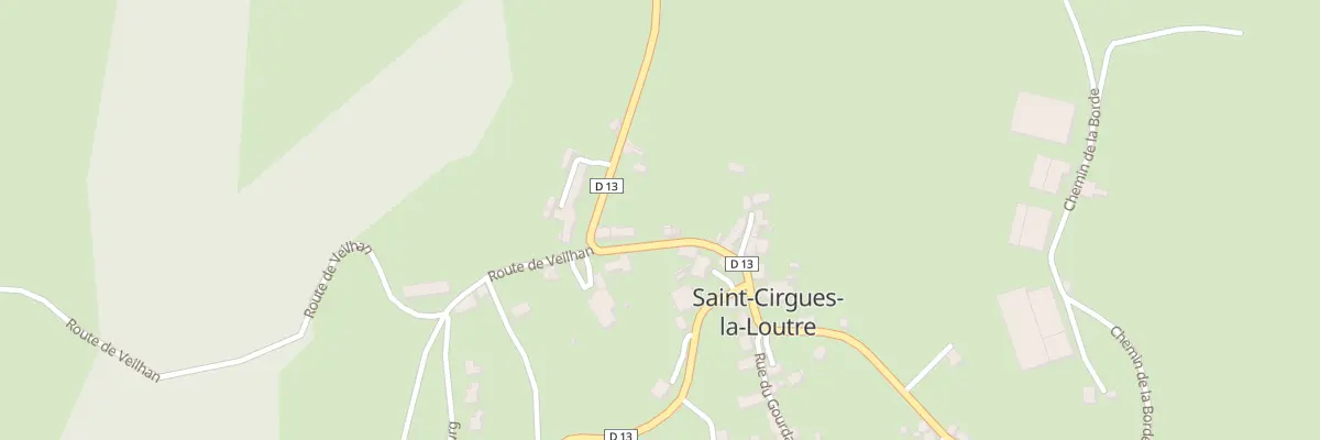 Plan du 5034 Le Bourg à Saint-Cirgues-la-Loutre