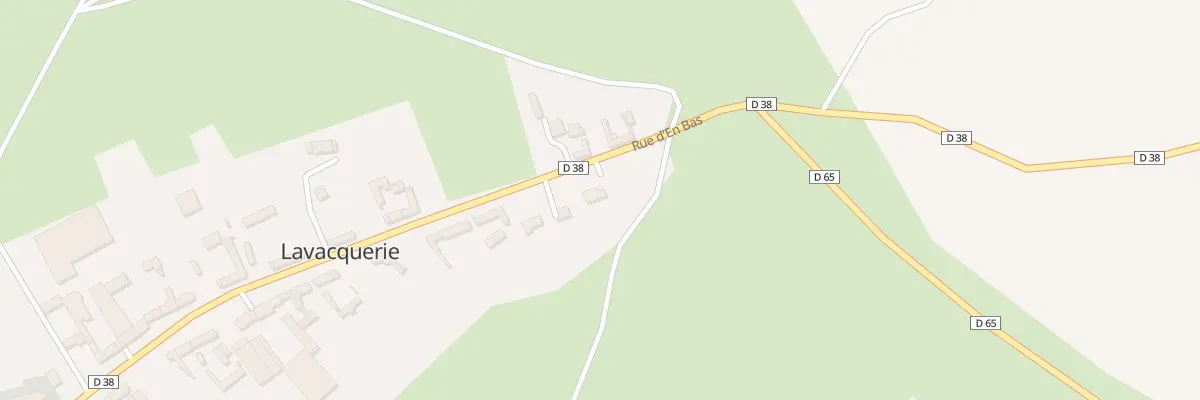 Plan du 2 Rue d’En Bas à Lavacquerie