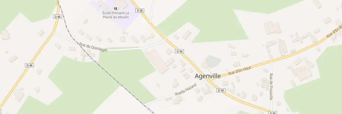 Plan du 7 Rue de Hiermont à Agenville