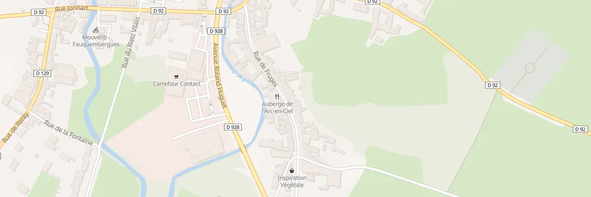 Plan du 25 Rue de Fruges à Fauquembergues
