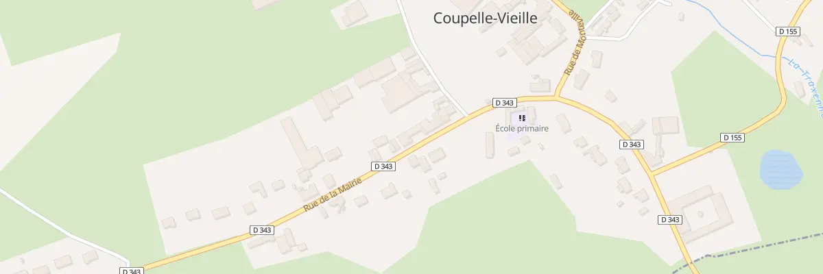 Plan du 18 Rue de la Mairie à Coupelle-Vieille