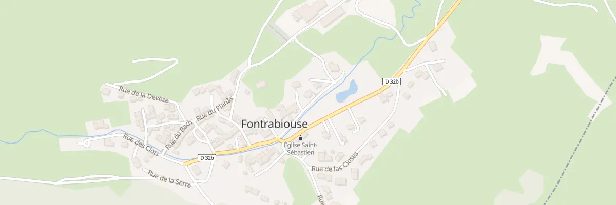 Plan du 15 Imp de la Carrerade à Fontrabiouse