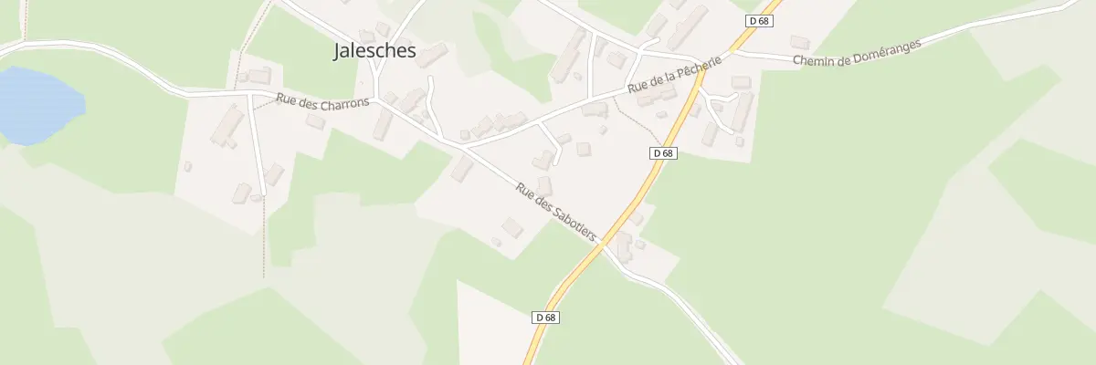 Plan du 5083A Le Bourg à Jalesches