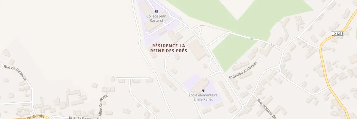 Plan du 8 Res de la Reine des Pres à Auchy-lès-Hesdin