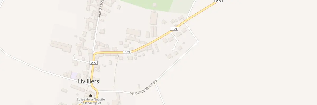 Plan du 18 Rue de Romesnil à Livilliers