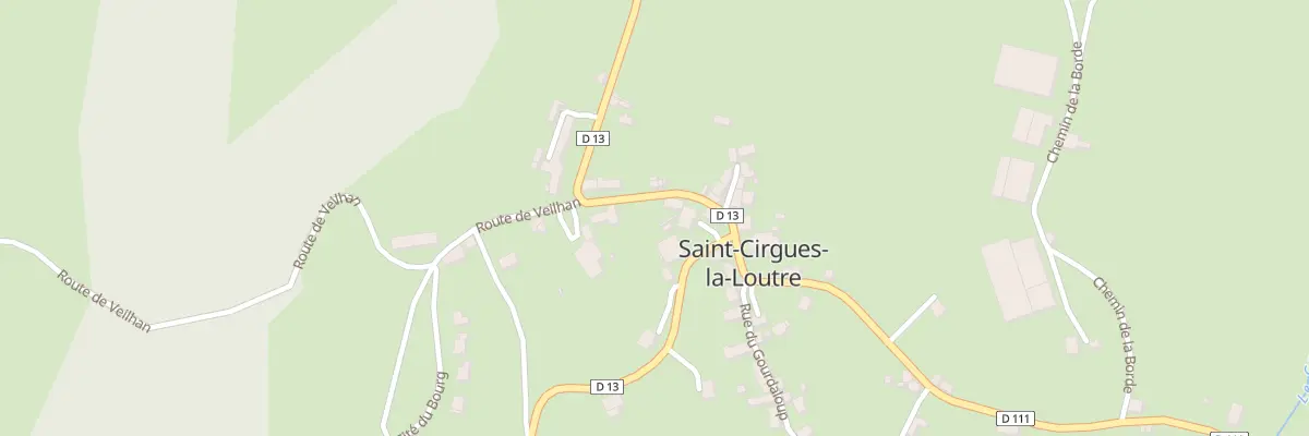 Plan du 5033 Le Bourg à Saint-Cirgues-la-Loutre