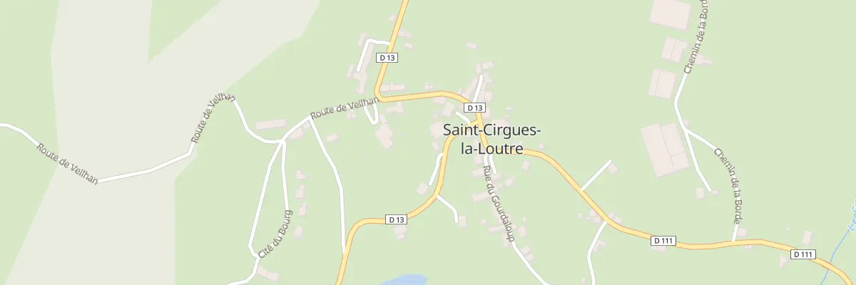 Plan du 4 Rte des Tours de Merle à Saint-Cirgues-la-Loutre