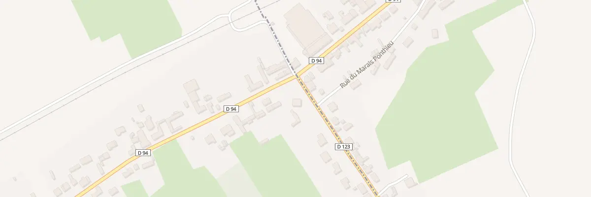 Plan du 1 Rue du Bas-Parcq au Parcq