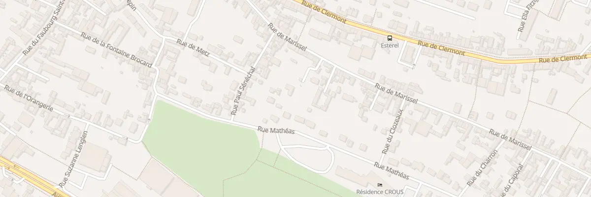 Plan du 27 Rue Mathéas à Beauvais