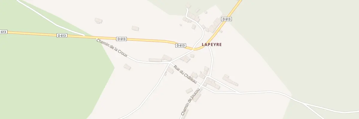 Plan du 103 Hameau de Lapeyre à Quirbajou