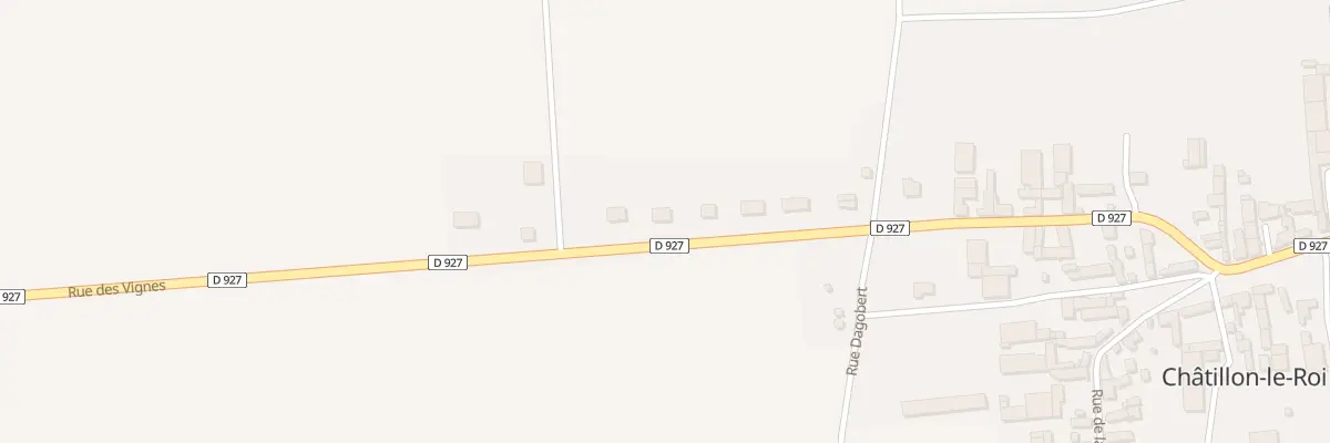 Plan du 26 Rue des Vignes à Châtillon-le-Roi