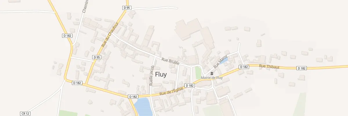 Plan du 7 Rue Brûlée à Fluy
