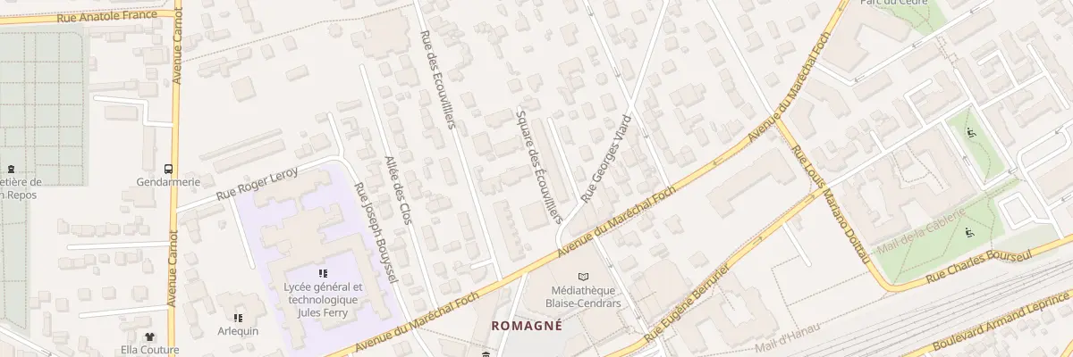 Plan du 28 Sq des Ecouvilliers à Conflans-Sainte-Honorine