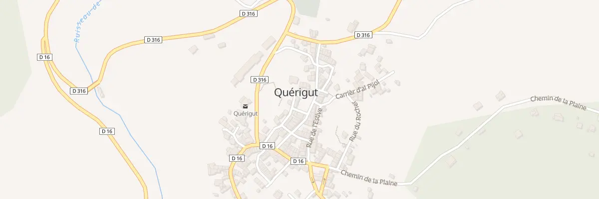 Plan du 71 Village à Quérigut