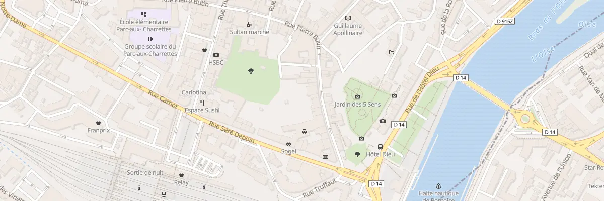 Plan du 27 Rue Pierre Butin à Pontoise