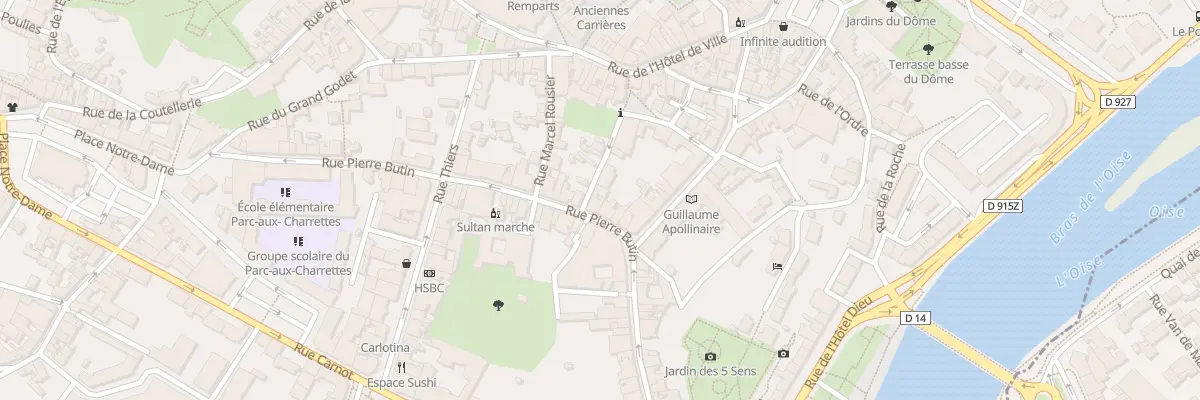 Plan du 54 Rue Pierre Butin à Pontoise