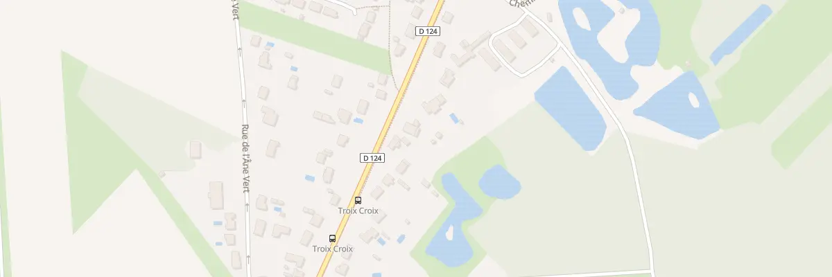 Plan du 1137 Rue des Trois Croix à Traînou