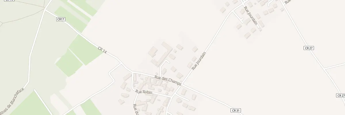 Plan du 62 Rue des Champs à Sermaise
