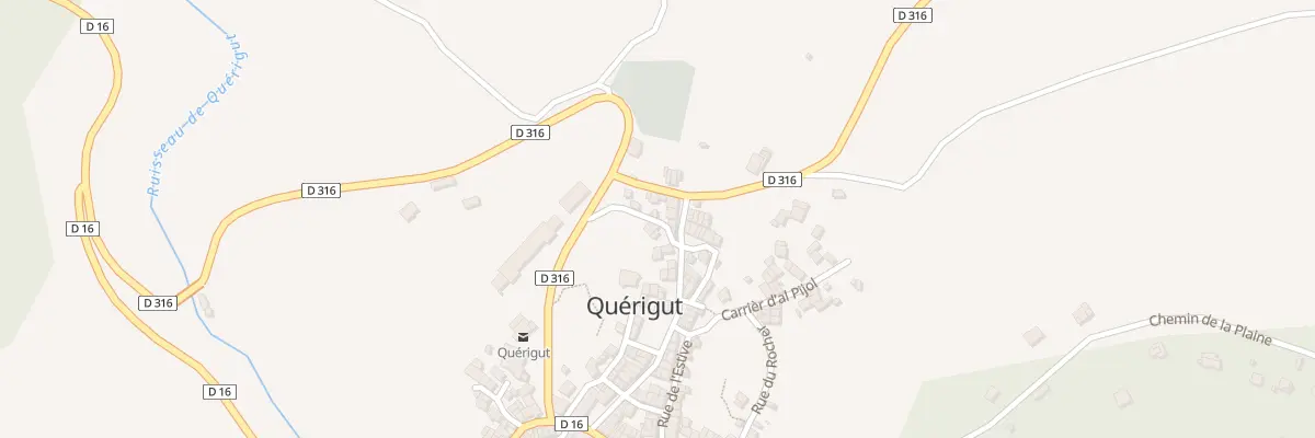 Plan du 21A Village à Quérigut