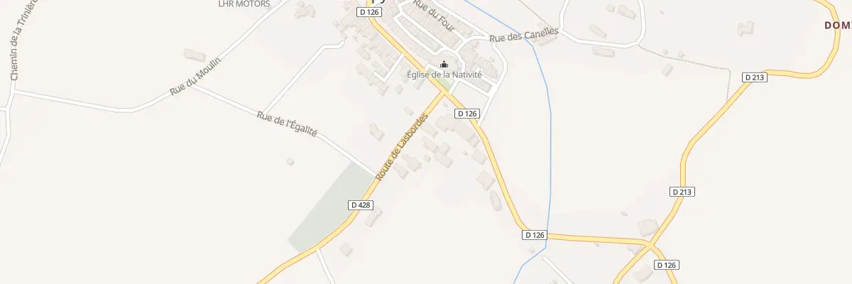 Plan du 62C Rte de Lasbordes à Villespy