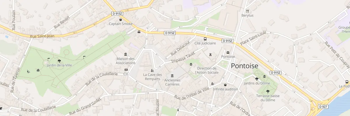 Plan du 30B Rue Lemercier à Pontoise