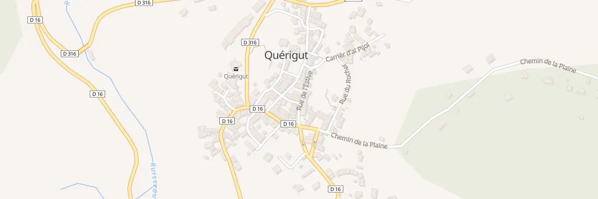 Plan du 5001 Village à Quérigut