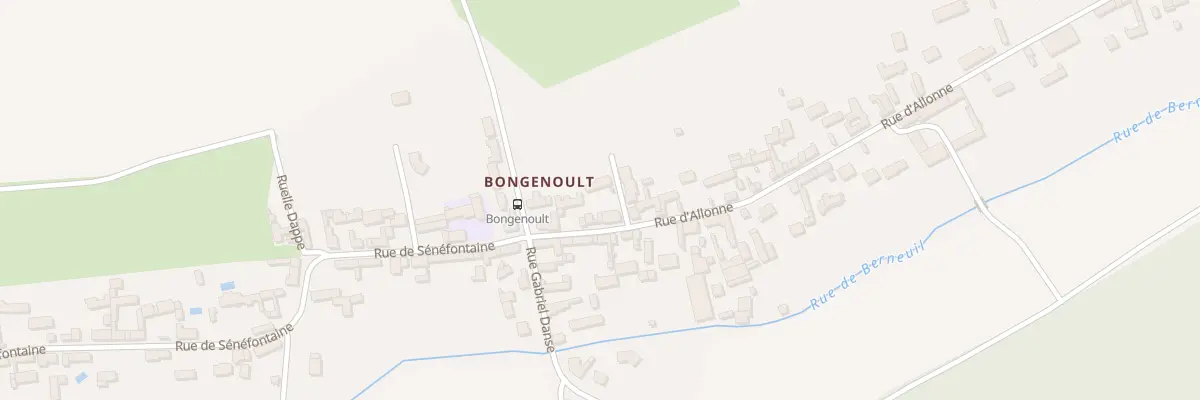 Plan du 3 Rue d’Allonne à Allonne