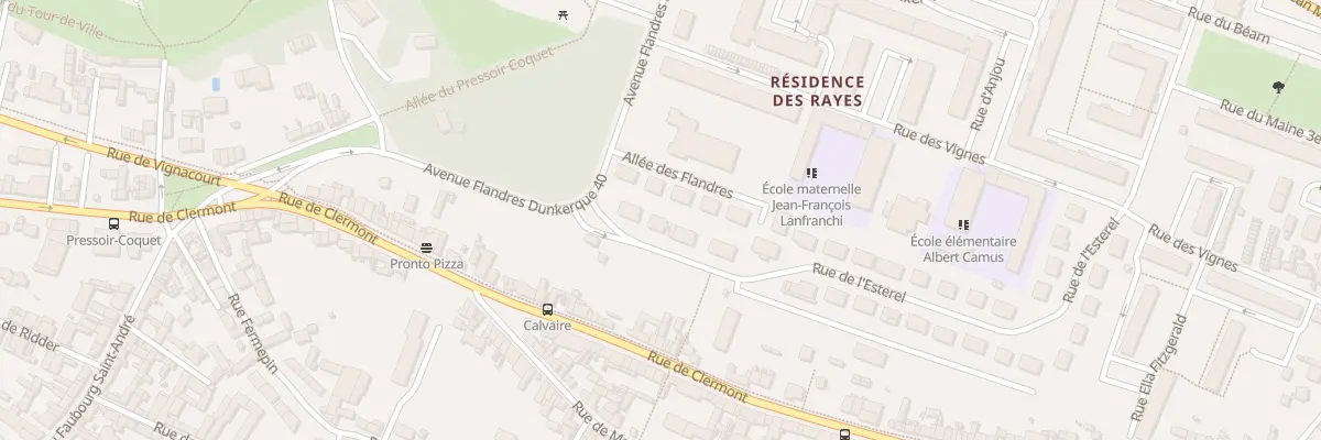 Plan du 3 Rue de l’Esterel à Beauvais