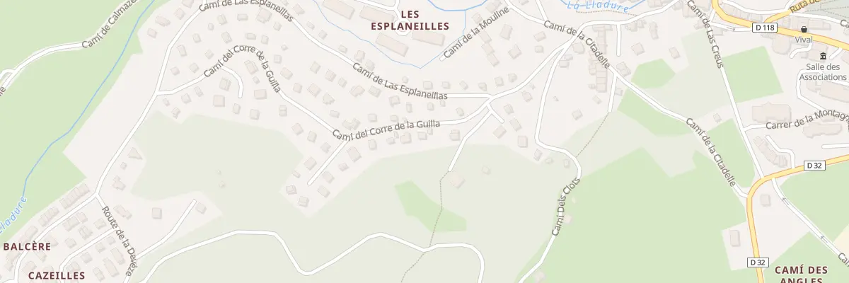 Plan du 5 Cami Del Corre de la Guilla à Formiguères