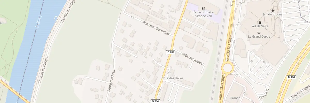 Plan du 108 Av Roger Guichard à Éragny-sur-Oise