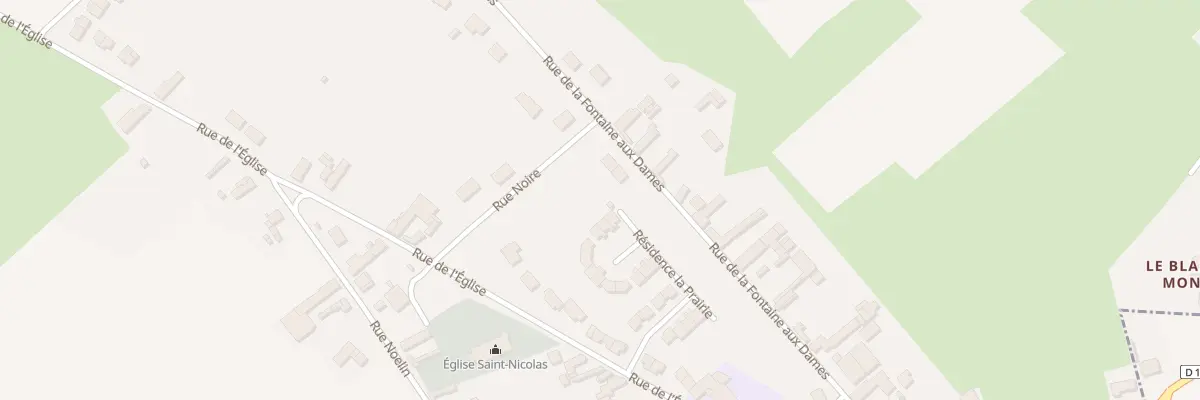 Plan du 3 Rue de la Fontaine aux Dames au Parcq